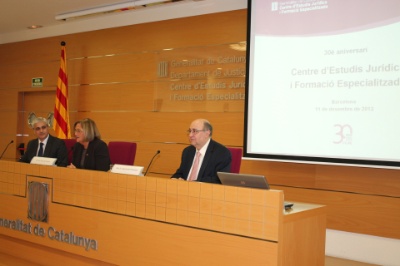 30è aniversari del Centre d’Estudis Jurídics i Formació Especialitzada