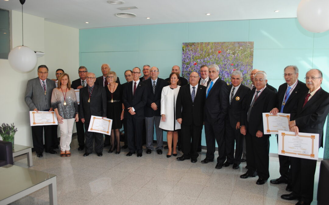 LLIURAMENT DISTINCIONS 2014. SITGES 25 d’OCTUBRE