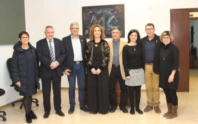 LA CONSELLERA DE JUSTÍCIA VISITA EL JUTJAT DE PAU DE L’ALDEA
