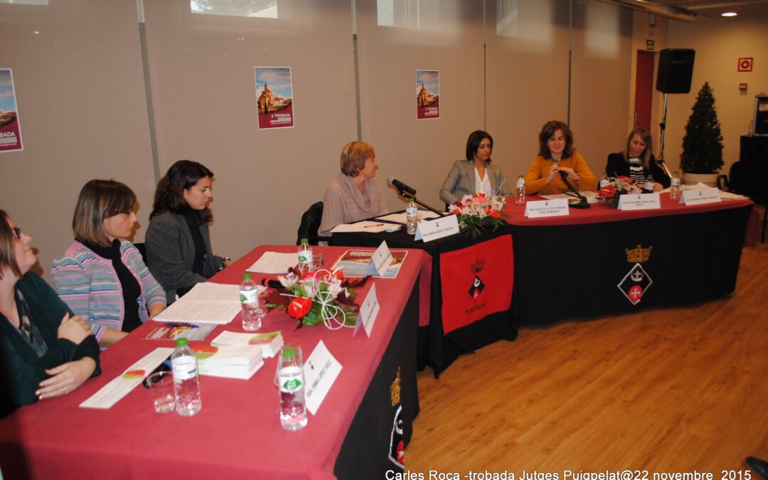 Xa TROBADA JUTGES DE PAU DEL PARTIT JUDICIAL DE VALLS