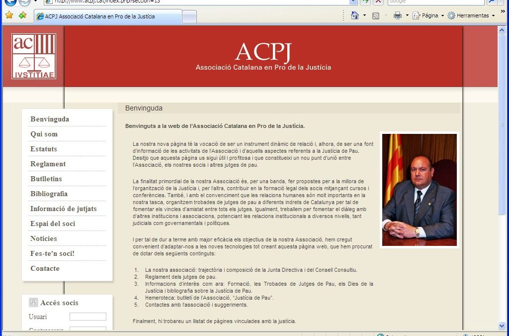 ACTUALITZACIO DE LA WEB