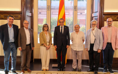 Audiència amb el President del Parlament de Catalunya