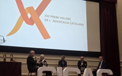 Assistència al XIII Premi “VALORS” de l’Advocacia Catalana 2026